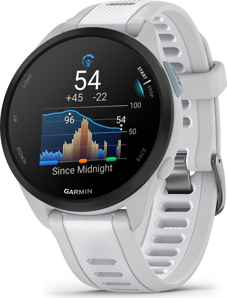 Garmin Forerunner 165 – Dunstgrau/Steinweiß